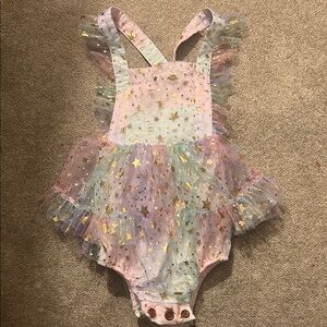 Pastel Starry Baby Romper